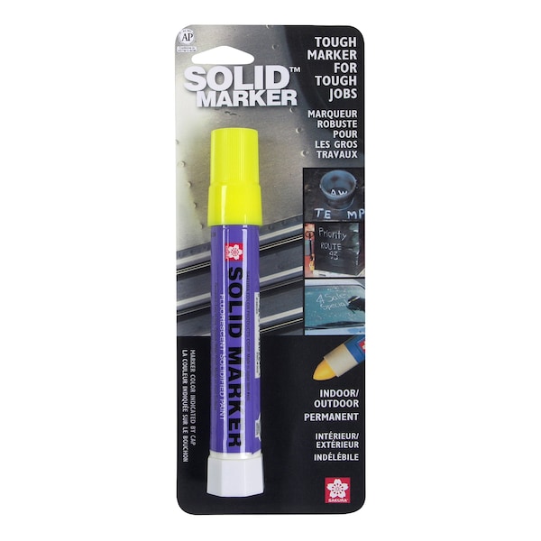 Sakura Solid Paint Marker Original BC, Fluorescent Lemon Color Family 46591 - main